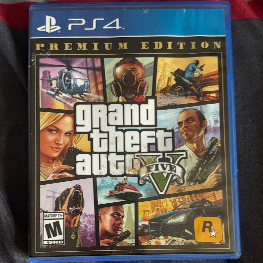 Grand Theft Auto V Premium Edition PS4 Game